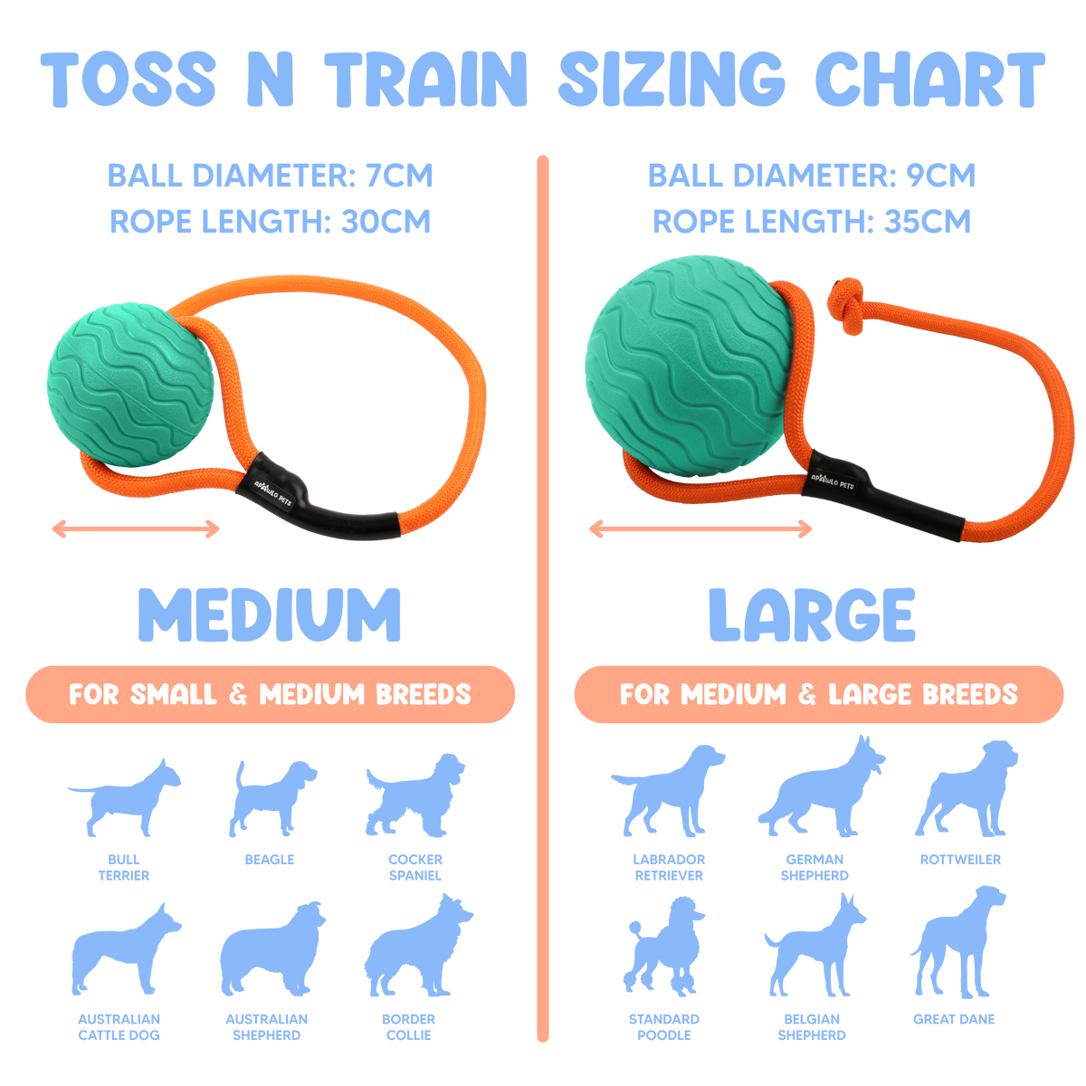 Toss n’ Train Tug Ball