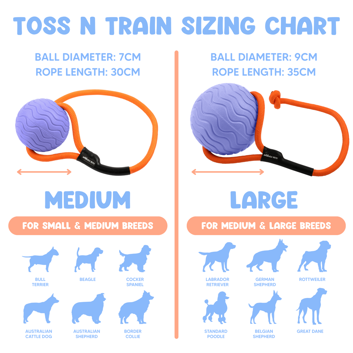Toss n’ Train Tug Ball