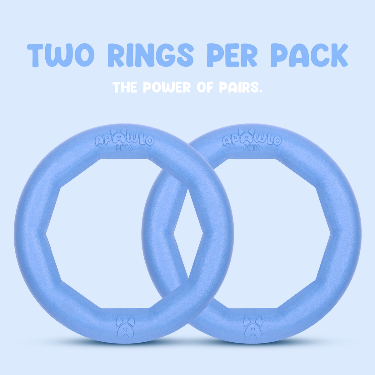 Active Ring (2 Pack) Dog Fitness Toy