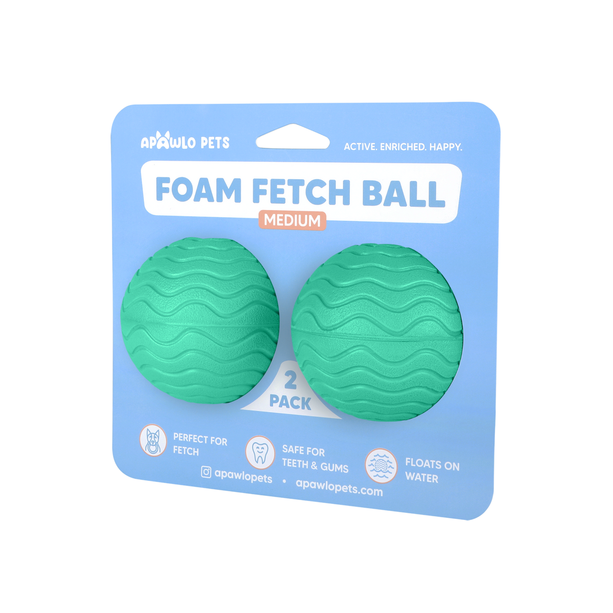 Foam Fetch Ball (2 Pack)